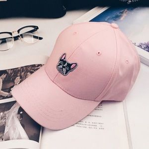 💣sale: Pink Boston terrier baseball cap